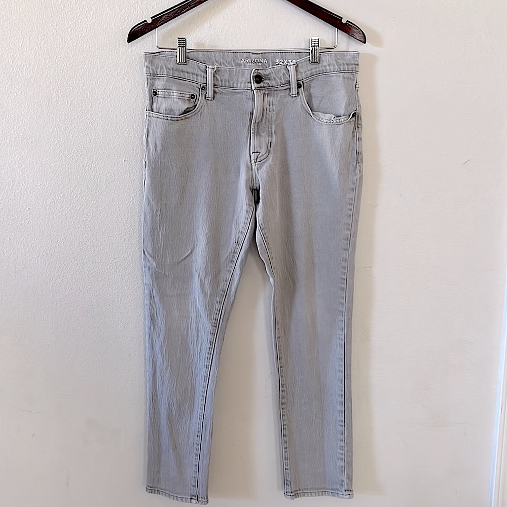 Men's Gray Arizona Jeans